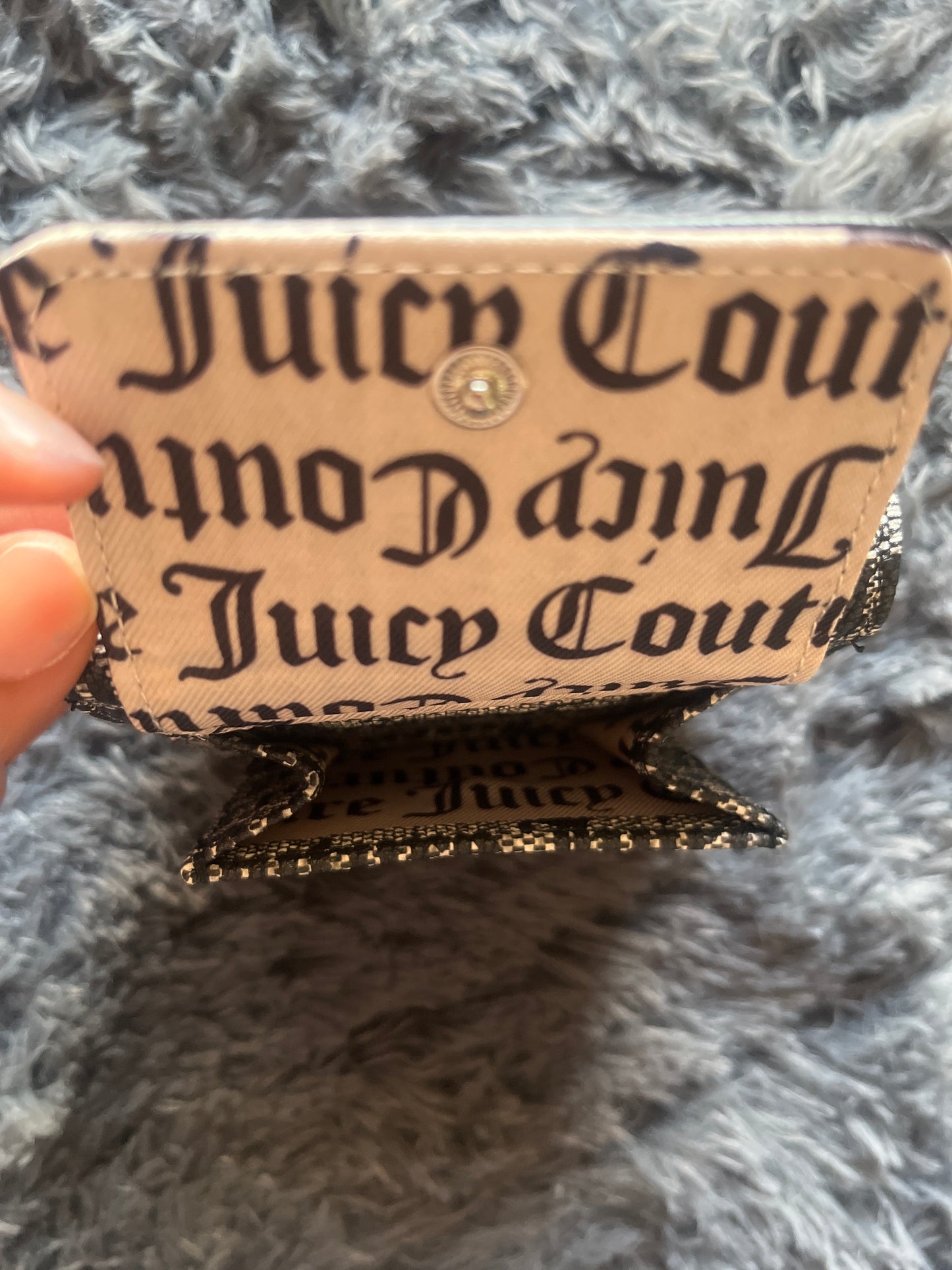 Juicy Couture Short Sweet Mini Envelope Flap Wallet