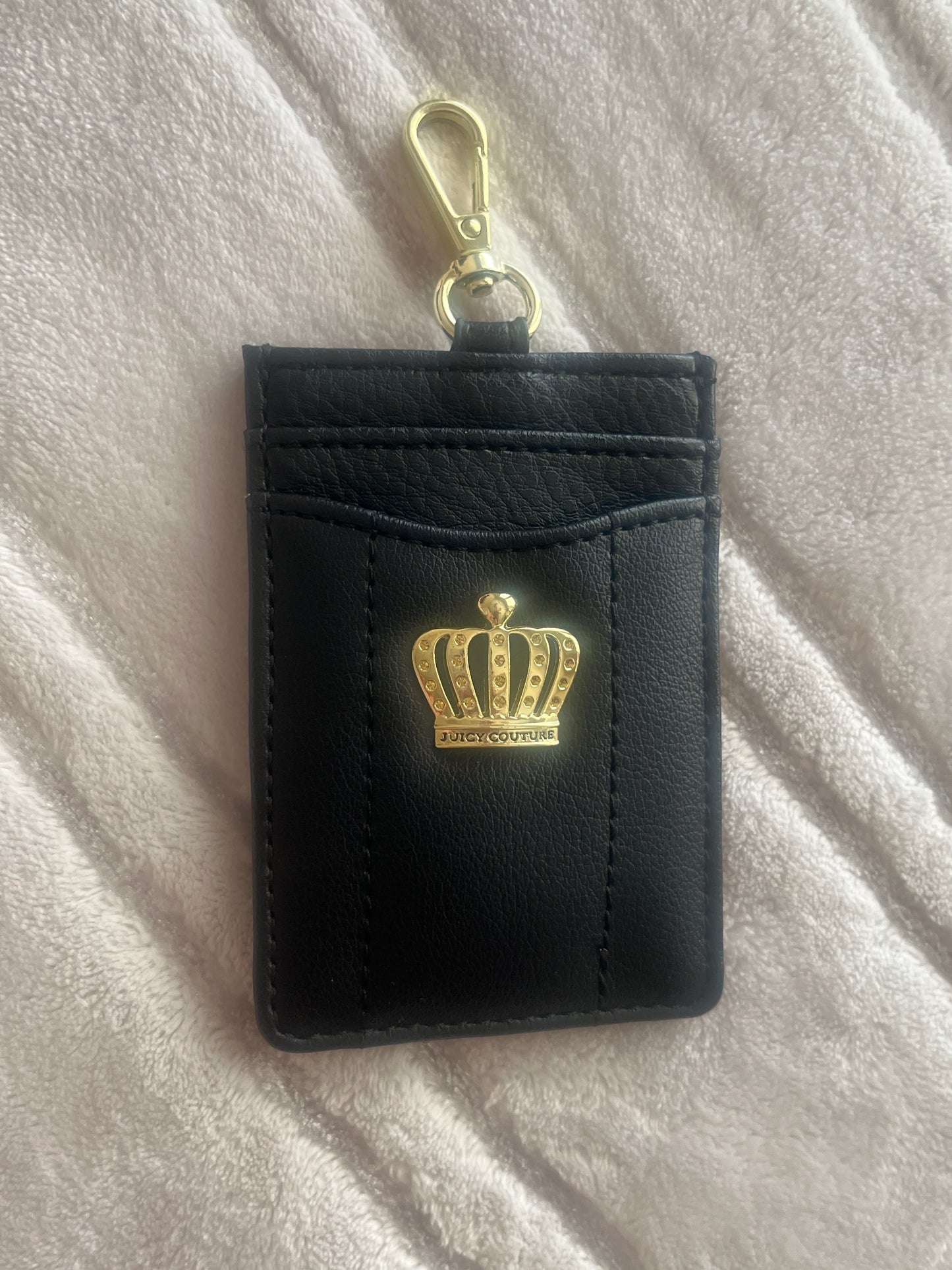 Juicy Couture Gold Crown Cardholder