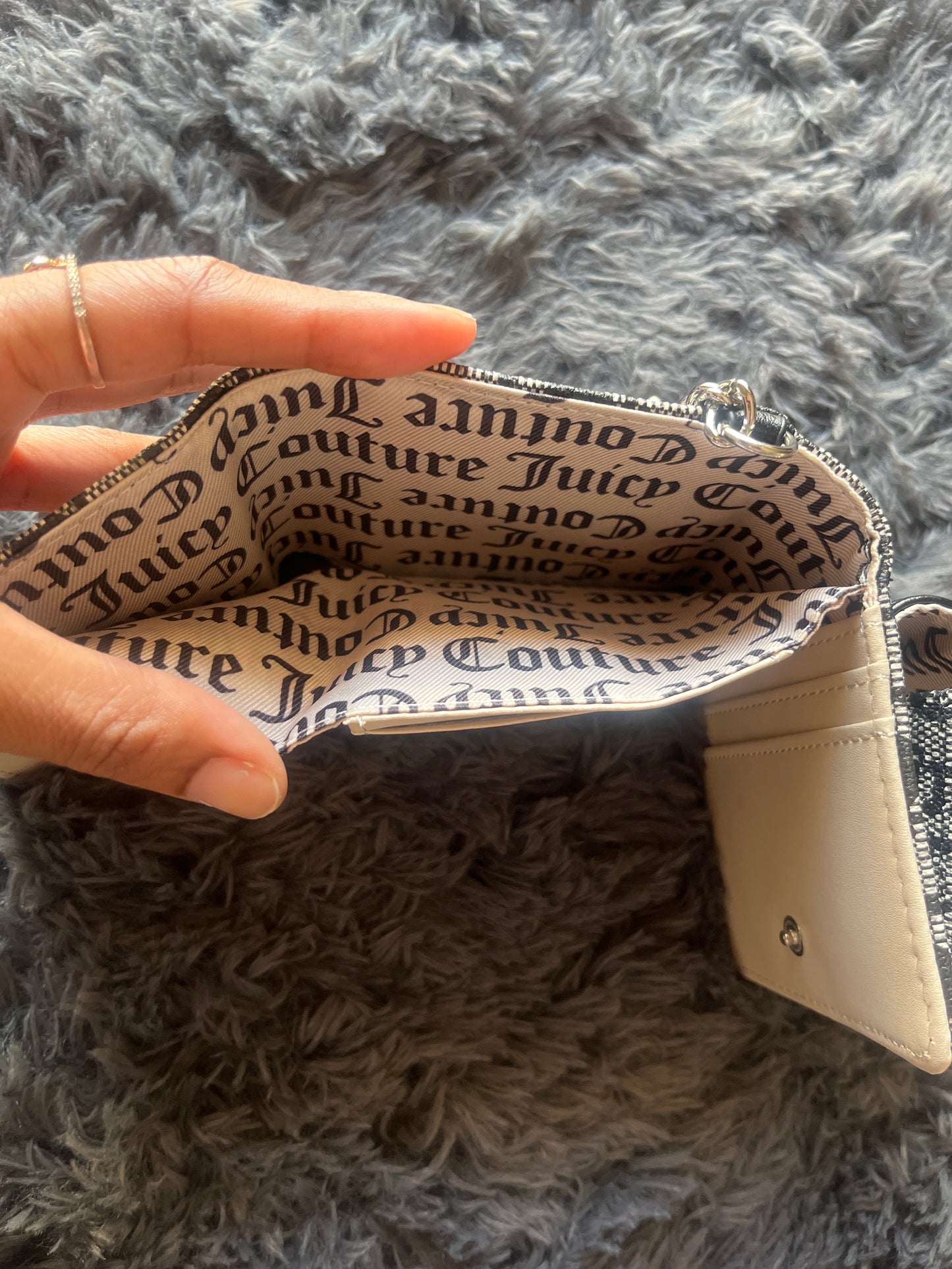 Juicy Couture Short Sweet Mini Envelope Flap Wallet