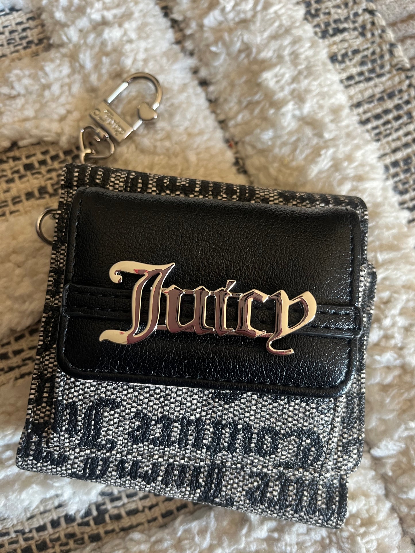 Juicy Couture Short Sweet Mini Envelope Flap Wallet