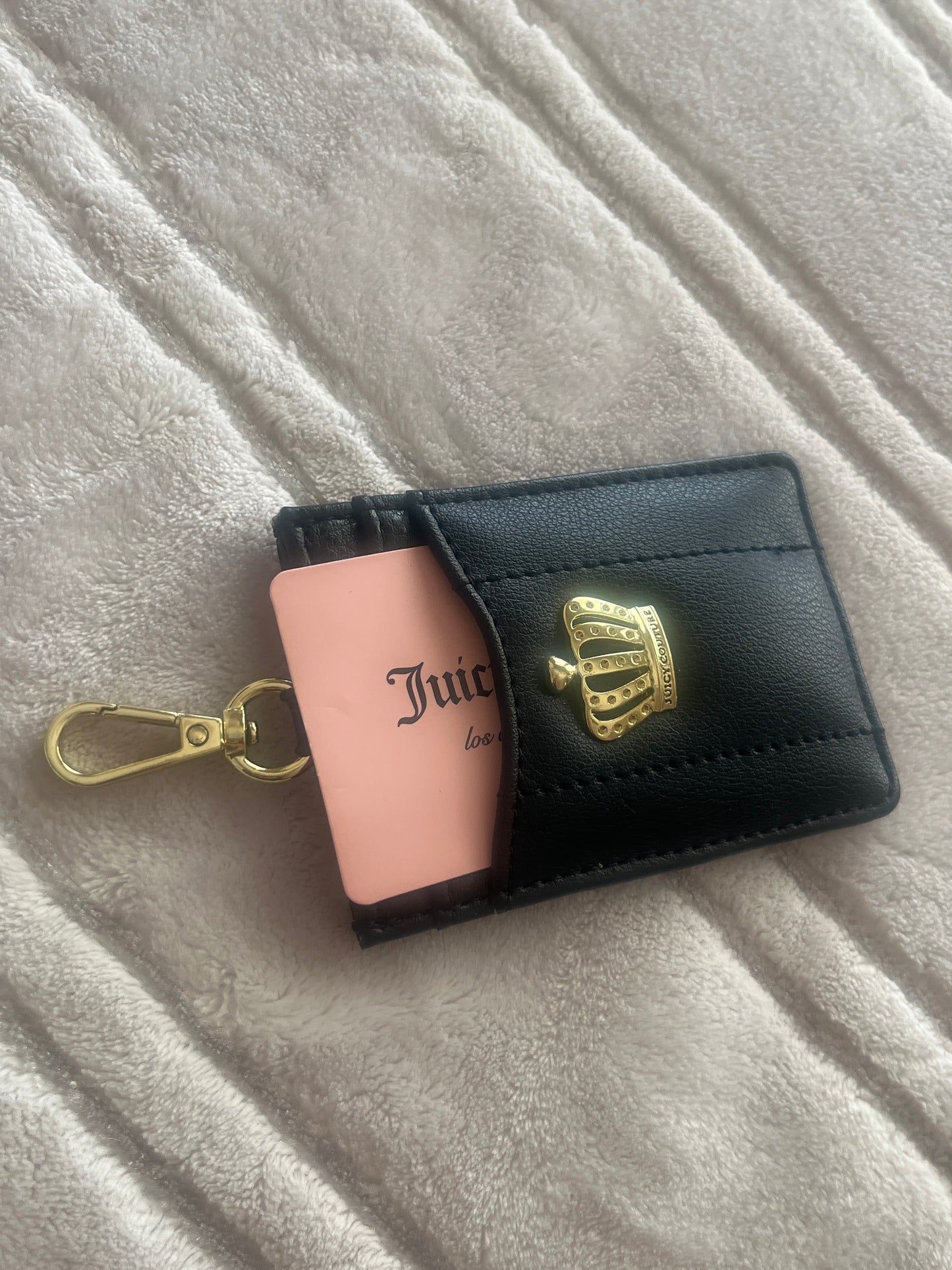 Juicy Couture Gold Crown Cardholder