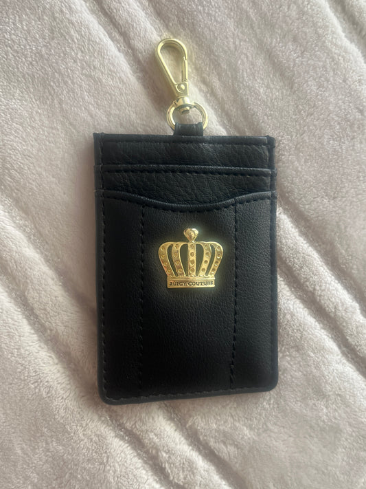 Juicy Couture Gold Crown Cardholder