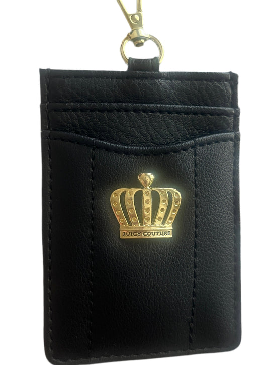 Juicy Couture Gold Crown Cardholder